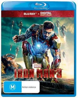 Cover for Iron Man 3 (Blu-ray/DVD) (2020)