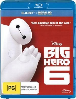Cover for Big Hero 6 (Blu-ray)
