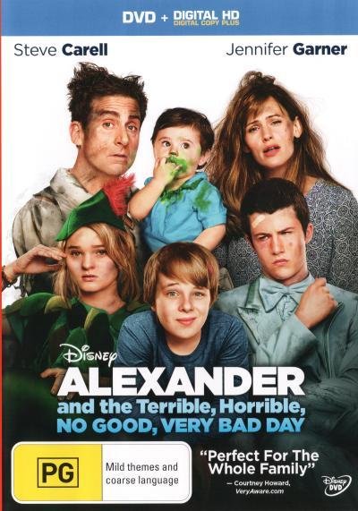 Cover for Alexander And The Terrible, Horrible, No Good, Very Bad Day (DVD)