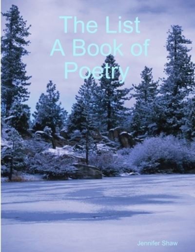 Cover for Jennifer Shaw · List (Book) (2019)