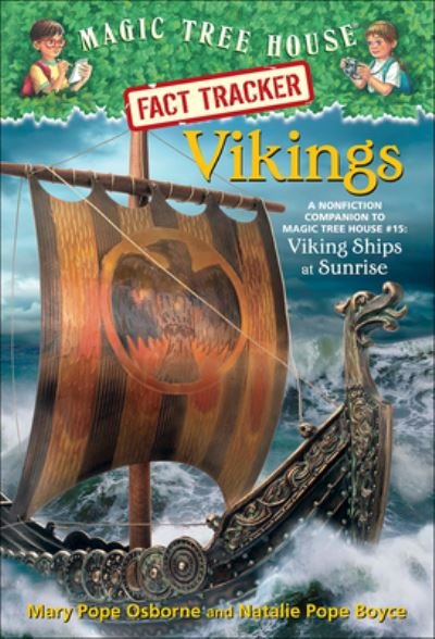 Cover for Mary Pope Osborne · Vikings: A Nonfiction Companion to Magic Tree House 15 Viking Ships at Sunrise (Innbunden bok) (2015)