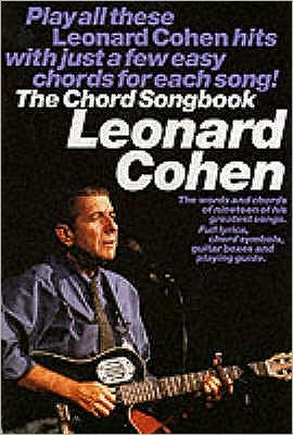 Cover for Leonard Cohen: Chord Songbook (Book) (2000)