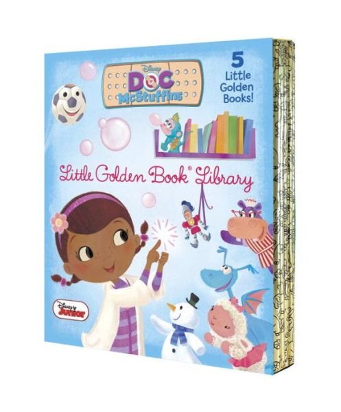 Cover for Doc Mcstuffins Little Golden Book Library (Disney Junior: Doc Mcstuffins) (Hardcover Book) (2015)