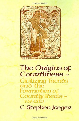 Cover for C. Stephen Jaeger · The Origins of Courtliness: Civilizing Trends and the Formation of Courtly Ideals, 939-1210 - The Middle Ages Series (Pocketbok) (1985)