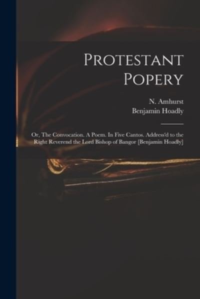 Cover for Benjamin 1676-1761 Hoadly · Protestant Popery (Paperback Book) (2021)