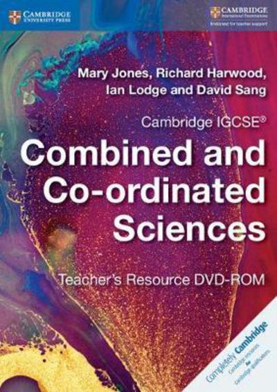 Cambridge IGCSE® Combined and Co-ordinated Sciences Teacher's Resource DVD-ROM - Cambridge International IGCSE - Mary Jones - Game - Cambridge University Press - 9781316631072 - February 23, 2017