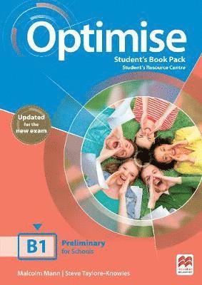 Optimise B1 Student's Book Pack - Optimise Updates - Malcolm Mann - Kirjat - Macmillan Education - 9781380032072 - perjantai 19. heinäkuuta 2019