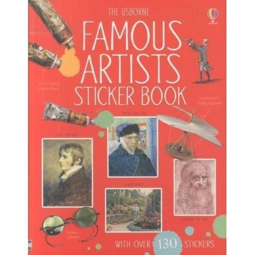 Cover for Megan Cullis · Famous Artists Sticker Book (Taschenbuch) (2014)