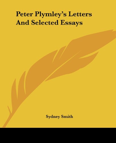 Cover for Sydney Smith · Peter Plymley's Letters and Selected Essays (Paperback Book) (2004)