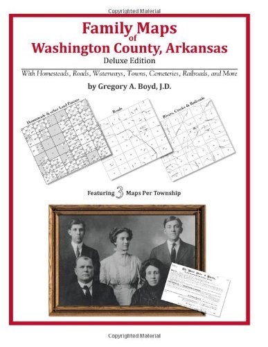 Cover for Gregory a Boyd J.d. · Family Maps of Washington County, Arkansas (Pocketbok) (2010)