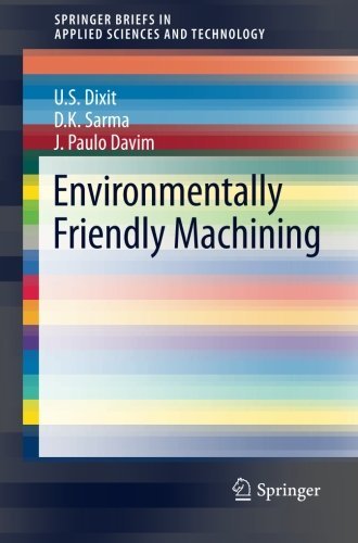 Cover for Uday Shanker Dixit · Environmentally-friendly Machining - Springerbriefs in Applied Sciences and Technology (Paperback Bog) (2012)