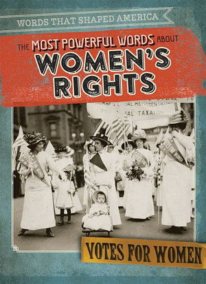 Cover for Janey Levy · The Most Powerful Words about Women's Rights (Paperback Book) (2019)