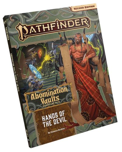 Cover for Vanessa Hoskins · Pathfinder Adventure Path: Hands of the Devil (Abomination Vaults 2 of 3) (P2) - PATHFINDER ADV PATH ABOMINATION VAULTS (Paperback Book) (2021)