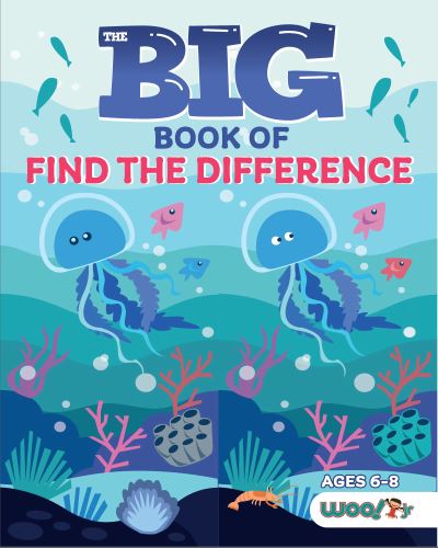 The Big Book of Find the Difference: A Spot the Difference Activity Book for Kids - Woo! Jr. Kids Activities Books - Woo! Jr. Kids Activities - Livros - Mango Media - 9781642507072 - 2 de setembro de 2022