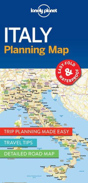 Lonely Planet Italy Planning Map - Map - Lonely Planet - Böcker - Lonely Planet Global Limited - 9781786579072 - 9 juni 2017