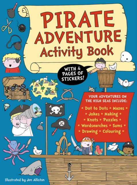 Cover for Jen Alliston · Pirate Adventure Activity Book (Paperback Book) (2018)
