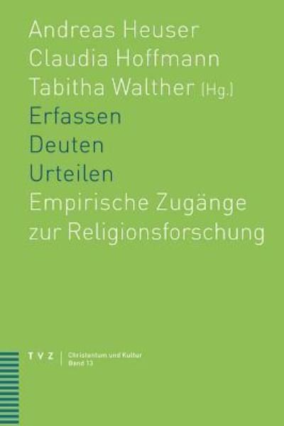 Cover for Andreas Heuser · Erfassen - Deuten - Urteilen (Paperback Bog) (2013)