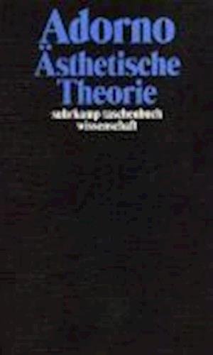 Suhrk.TB.Wi.1707 Adorno.Ästhetische The - Theodor W. Adorno - Bøger -  - 9783518293072 - 