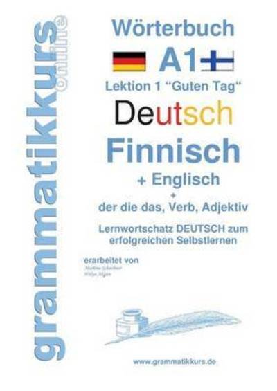 Cover for Schachner · Wörterbuch Deutsch - Finnisch (Book) (2015)