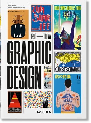 Cover for Taschen · History of Graphic Design. 40th Ed (Book) [English, Italian &amp; Spanish edition] (2022)