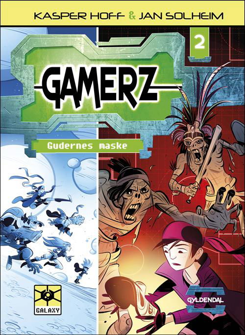 Cover for Kasper Hoff; Jan Solheim · Gamerz: Gamerz 2 - Gudernes maske (Innbunden bok) [1. utgave] [Indbundet] (2014)