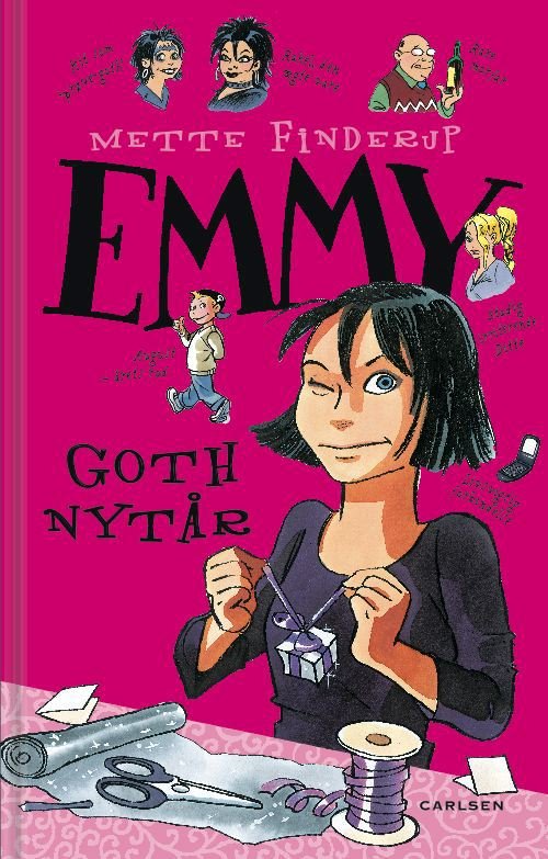 Cover for Mette Finderup · Emmy 5 - Goth Nytår (Bound Book) [1. Painos] [Indbundet] (2008)