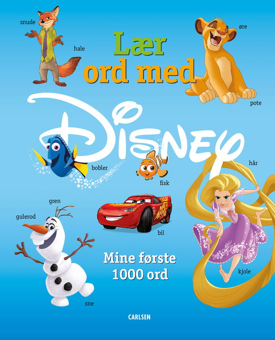 Lær ord med Disney - Disney - Bøger - CARLSEN - 9788727092072 - 2. april 2024