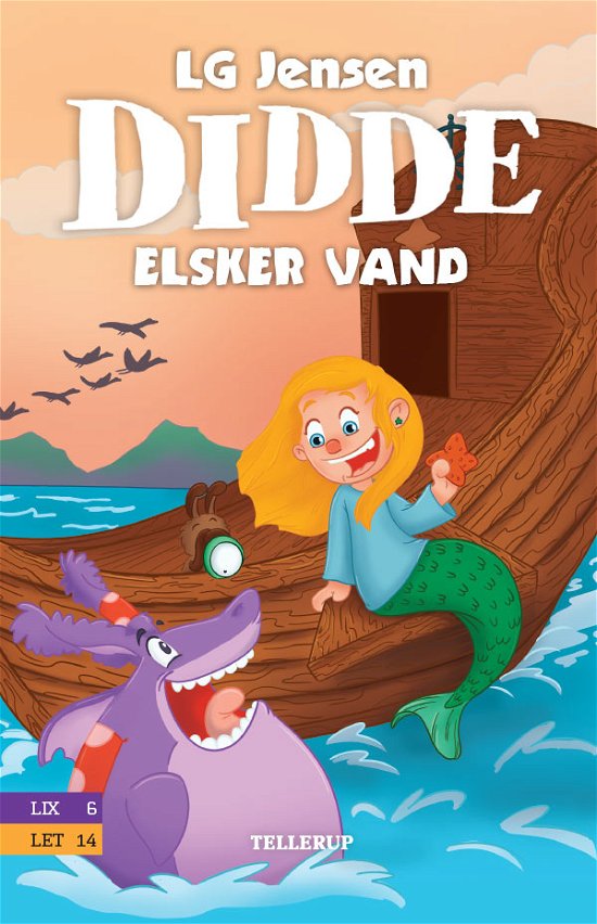 Cover for LG Jensen · Didde, 5: Didde elsker alt #5: Didde elsker vand (Innbunden bok) [1. utgave] (2019)