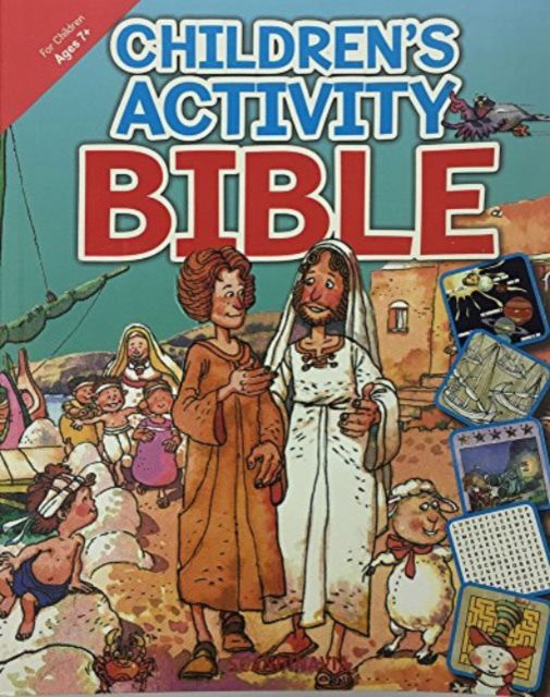 Cover for Children's Activity Bible: For Children Ages 7 Plus (Paperback Book) (2022)