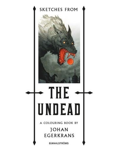 Cover for Johan Egerkrans · Sketches from The Undead (Schreibwaren) (2019)