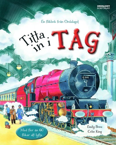 Cover for Emily Bone · Titta in i tåg (Board book) (2020)