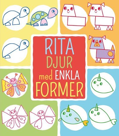 Cover for Lisa Regan · Rita djur med enkla former (Book) (2021)