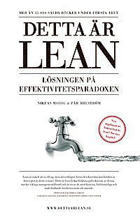 Cover for Pär Åhlström · Detta är lean : lösningen på effektivitetsparadoxen (Bound Book) (2012)