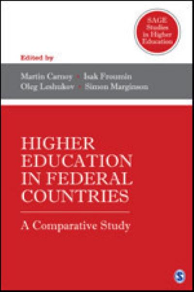 Cover for Martin Carnoy · Higher Education in Federal Countries (Paperback Book) (2018)