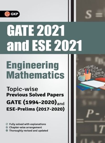 Gate 2021 & ESE Prelim 2021 Engineering Mathematics Topicwise Previous Solved Papers - Gkp - Kirjat - G. K. Publications - 9789390187072 - torstai 18. kesäkuuta 2020