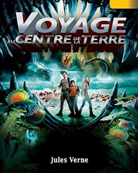 Cover for Jules Verne · Voyage au centre de la Terre (French Edition) illustree (Paperback Book) (2021)