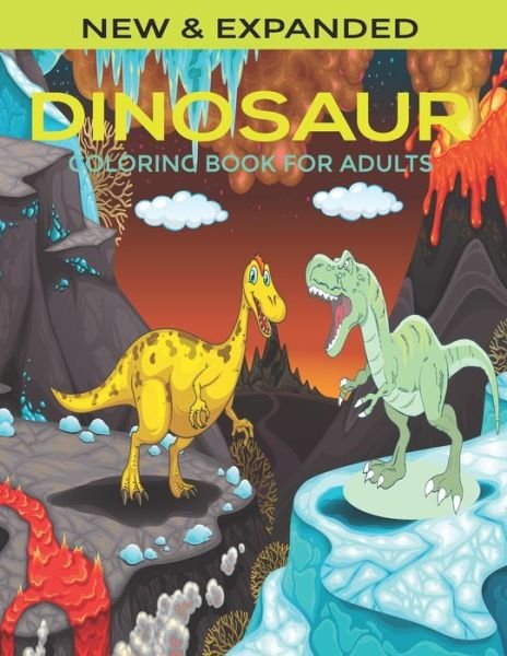 Dinosaur Coloring Book for Adults - Mh Book Press - Boeken - Independently Published - 9798563712072 - 12 november 2020