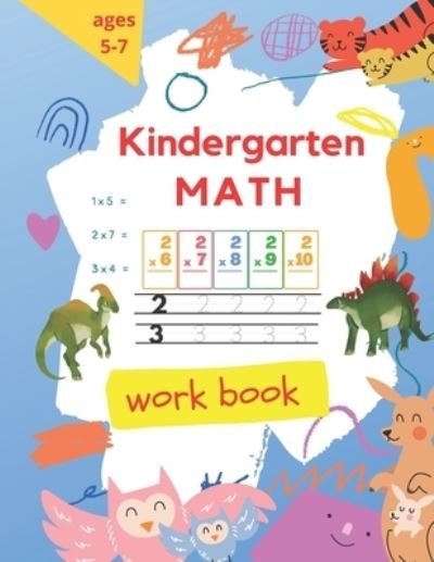 Cover for Bouaggad Hamza · Kindergarten Math Workbook (Paperback Book) (2020)