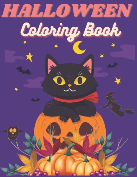 Cover for Trendy Art · Halloween Coloring Book For Kids (Paperback Book) (2020)