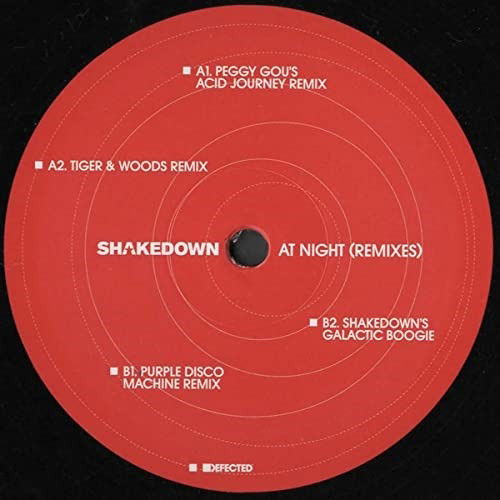 Cover for Shakedown · At Night (LP) [Remix edition] (2018)