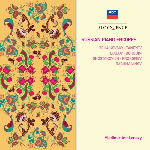 Russian Piano Encores - Vladimir Ashkenazy - Música - ELOQUENCE - 0028948036073 - 7 de agosto de 2012