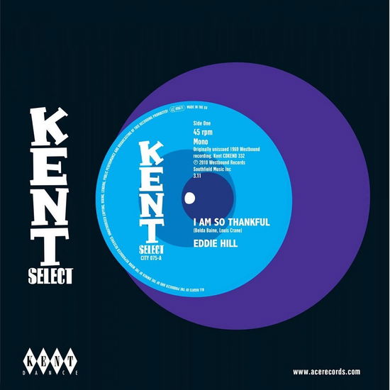 Cover for Eddie Hill / Detroit Emeralds · I Am So Thankful / Long Live the King (7&quot;) (2022)