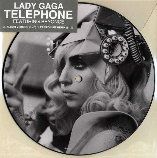 Cover for Lady Gaga · Telephone - 7&quot; Picture Disc (12&quot;) [Picture Disc edition] (2012)
