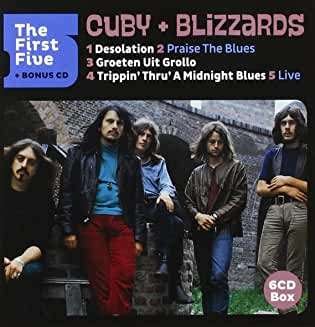 Cover for Cuby + Blizzards · First Five (CD) [Limited edition] (2019)