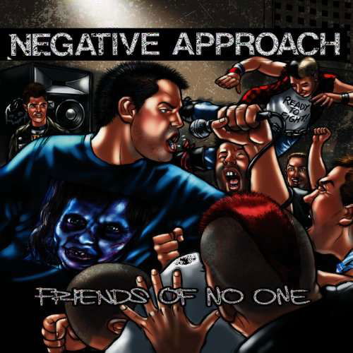 Cover for Negative Approach · Friends of No One (7&quot;) (2010)