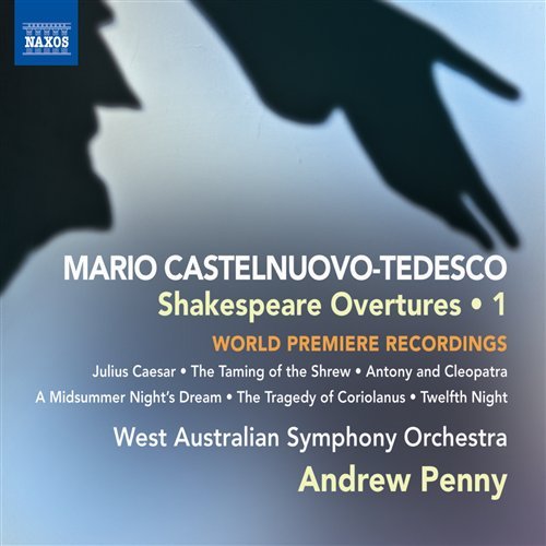 Cover for Castelnuovo-tedesco / West Australian So / Penny · Shakespeare Overtures 1 (CD) (2010)