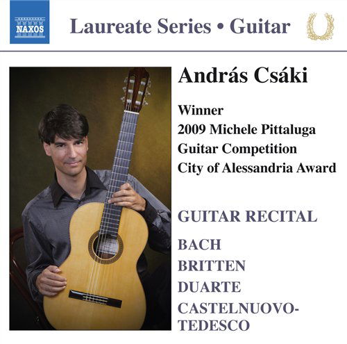 Cover for Bach / Csaki · Laureate Guitar Series (CD) (2010)