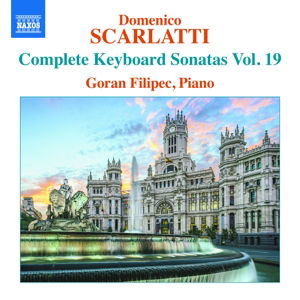 Cover for Scarlatti / Filipec · Domenico Scarlatti: Complete Keyboard Sonatas 19 (CD) (2017)