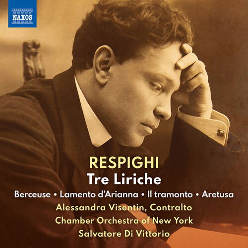 Cover for Alessandra Visentin · Respighi: Tre Liriche (CD) (2024)