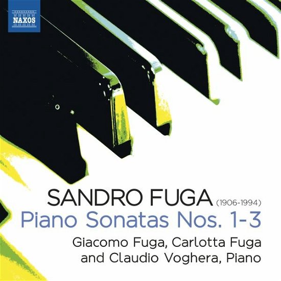 Cover for Fuga / Voghera · Sandro Fuga: Piano Sonatas Nos. 1 - 3 (CD) (2022)